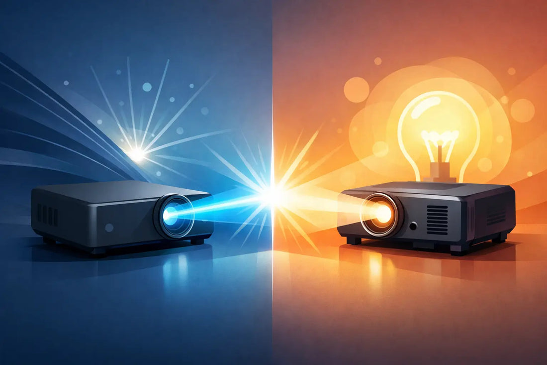 Laser Projector Versus Lamp Projector: Which Wins?