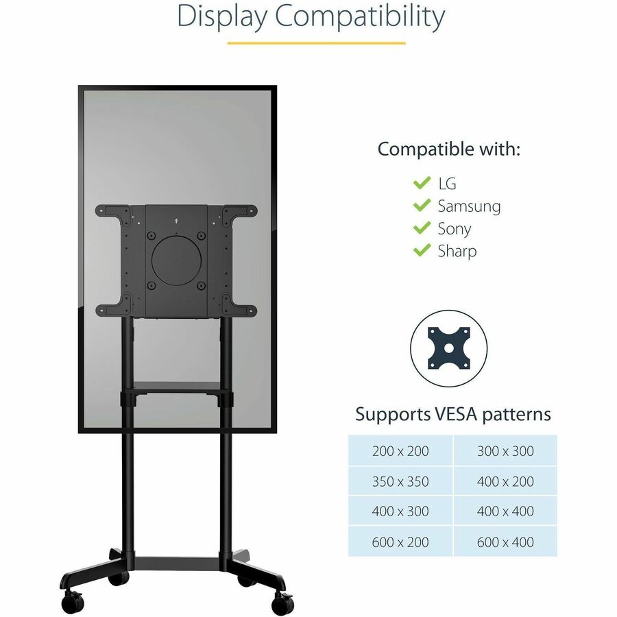 Logitech Rally Bar Mini Conference Room Bundle | All-in-One Video Bar + Mobile Cart
