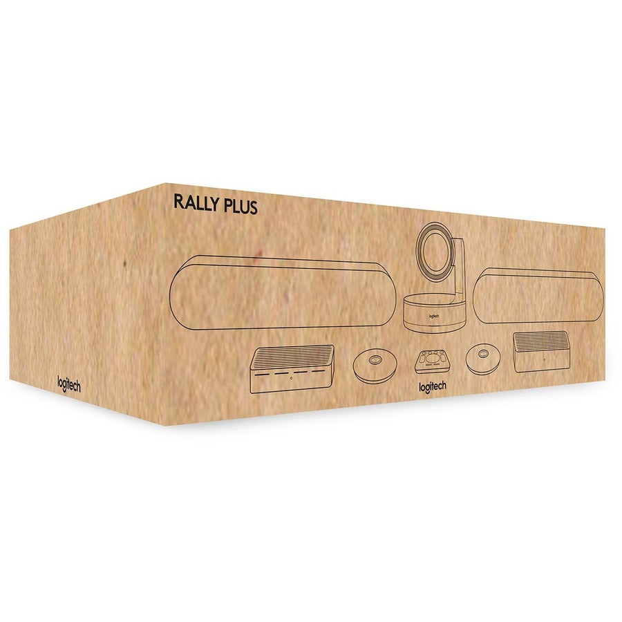 Logitech Rally Plus Conference Room Bundle | Entry-Level Professional Video Conferencing