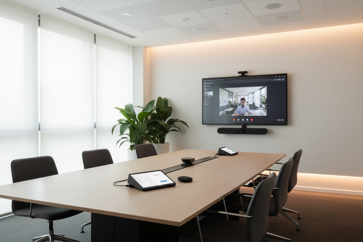 Logitech Rally Bar Mini Premium Huddle Room Bundle | Small-Medium Rooms